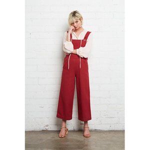 NWT Rachel Pally Odessa Overall Rust Red X Small